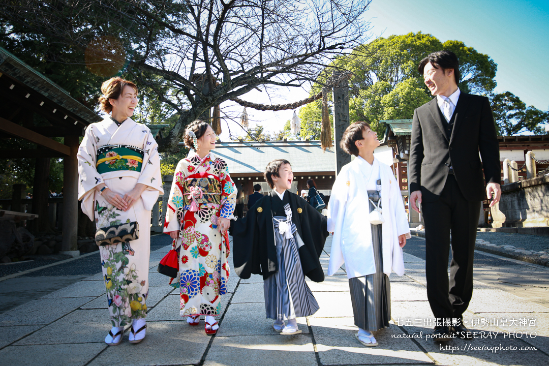 七五三出張撮影＠伊勢山皇大神宮