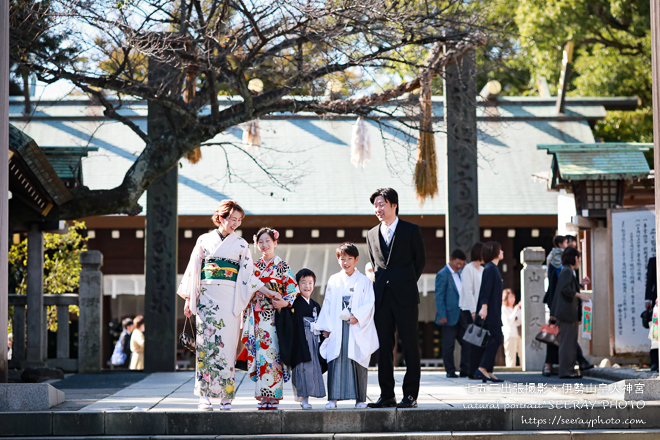 七五三出張撮影＠伊勢山皇大神宮