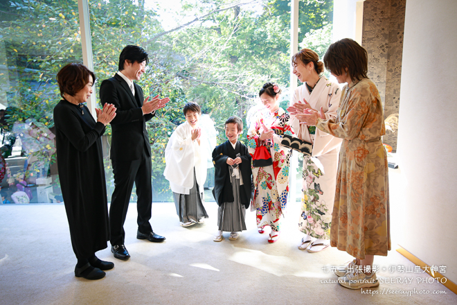 七五三出張撮影＠伊勢山皇大神宮